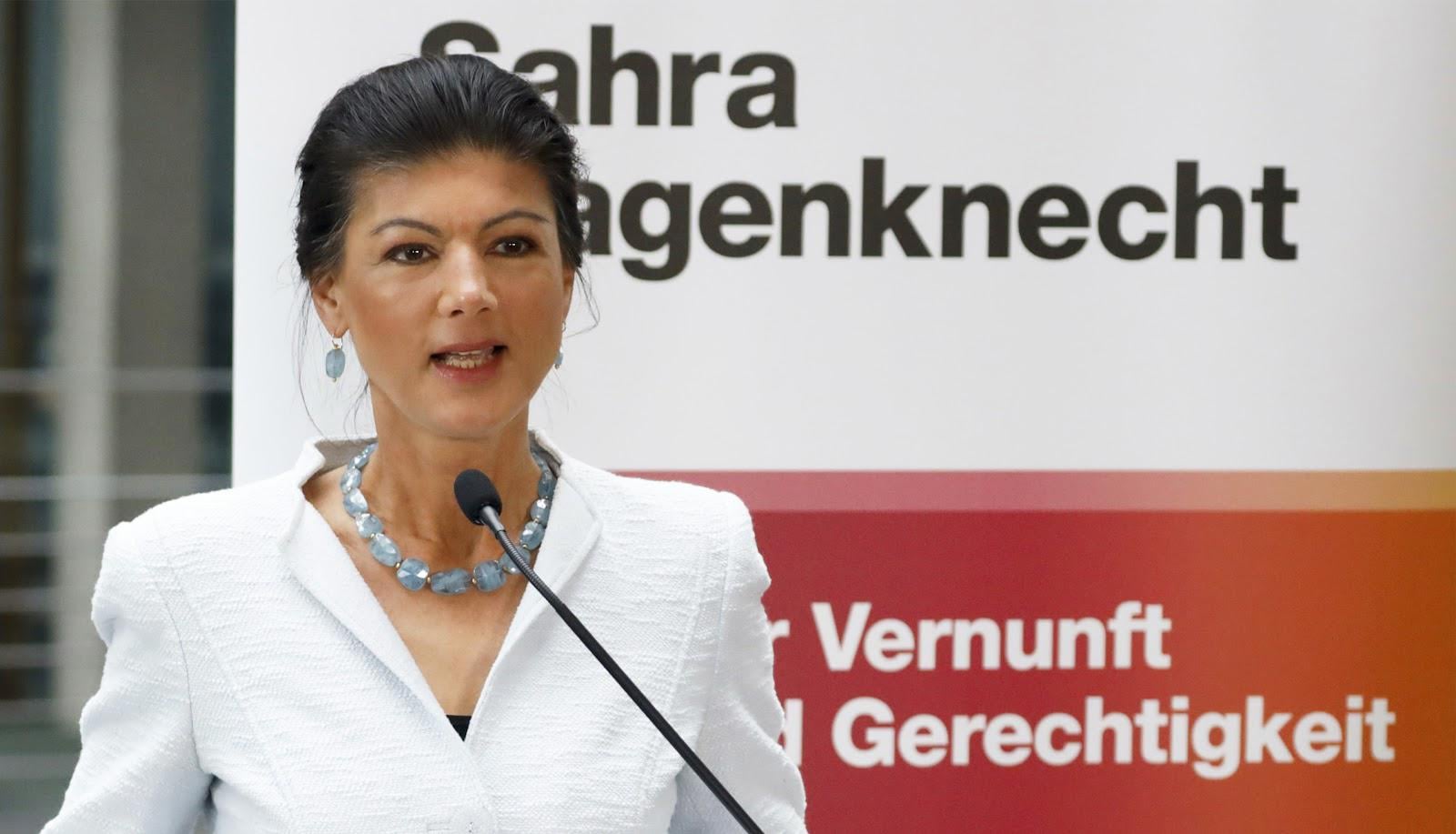 Sahra Wagenknecht ruft Polen auf, von Drohnen betroffene Gebiete an Russland abzutreten