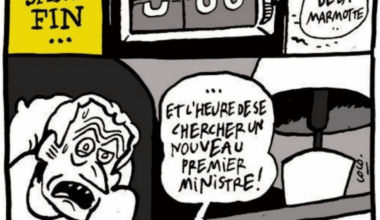 Dessin de Coco dans Libé (09/09)