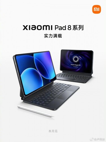 Az első hivatalos kedvcsináló a Xiaomi Pad 8-hoz
