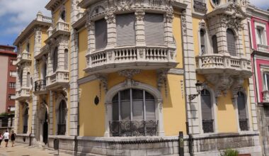 Balsera Palace, Avilés, Spain, 1913. Now Municipal Music School. OC.