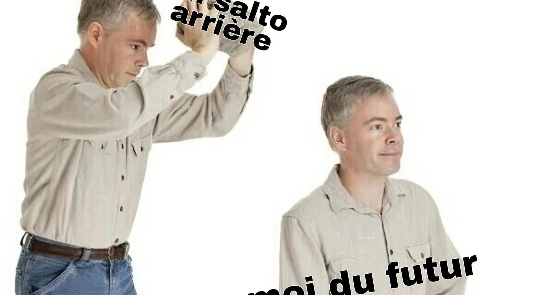 Moi aussi j'étais un aventurier autrefois, et puis j'ai...