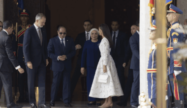 Photos from Letizia and Felipe's state visit to Egypt, including all of her outfits from official appearances