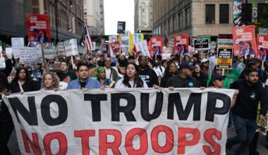 'No Trump! No Troops!' Thousands March in Chicago as President Threatens 'War'
