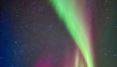 Northern lights in tromso