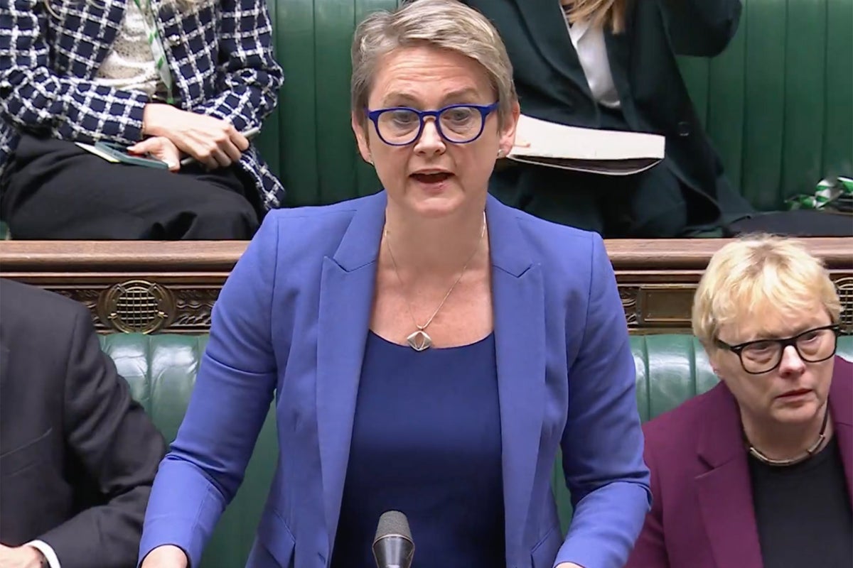 Yvette Cooper to suspend new refugee family reunion applications in asylum crackdown - live