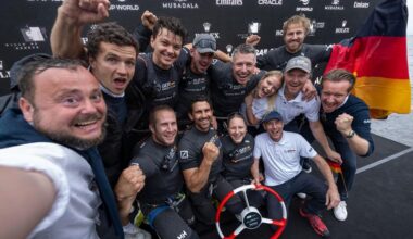 Germany Deutsche Bank claim first event win in SailGP Geneva debut