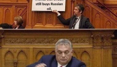 Viktor Orbán boasts: “Trump’s my pal, we see eye to eye!” Trump replies: “Then stop buying Russian oil.” Orbán grins: “Sure, Don, but friendship runs on cheap fuel. You shake hands, I pump gas!”