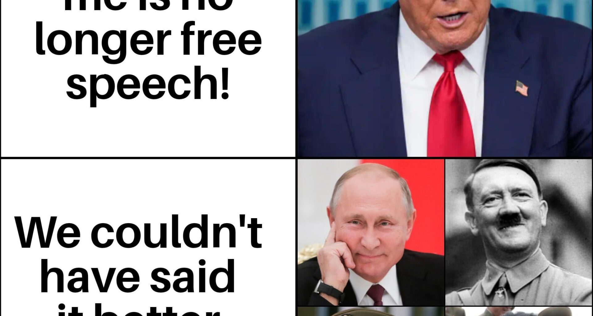 Dictators everywhere agree!