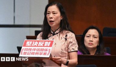 Hong Kong lawmakers say no to more rights for same-sex couples