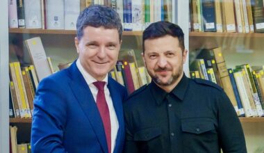 Nicușor Dan și Volodimir Zelenski. Foto: Administrația Prezidențială