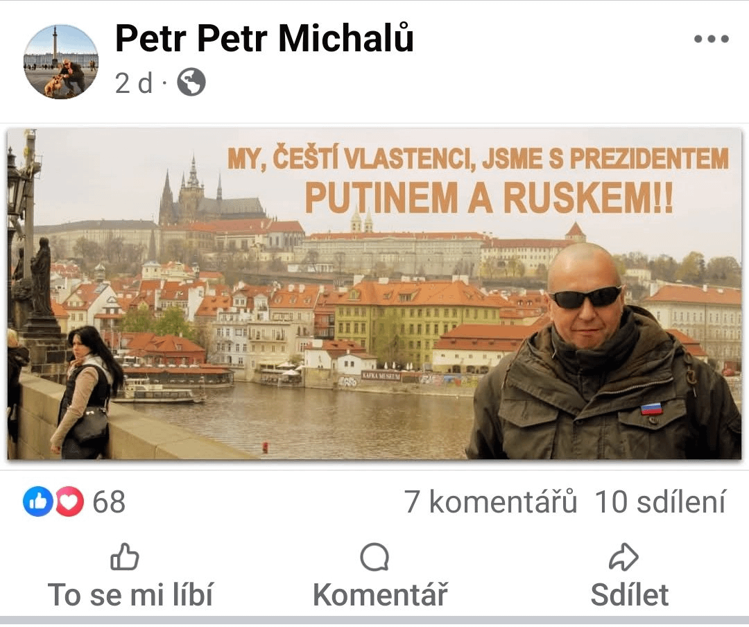 Tolik slov a přitom stačilo napsat kolaborant