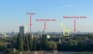 What is that pyramid on the London skyline?