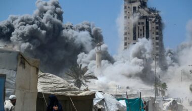 Israel bombs high-rise towers as brutal Gaza City assault intensifies | The ‘gates of hell are opening’ in Gaza, says Israeli defence minister as attacks cause panic and fear among civilians.