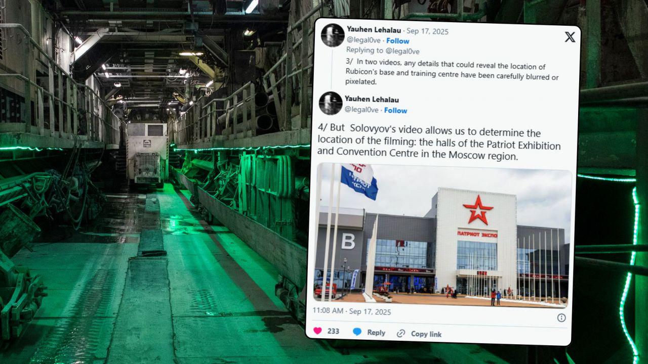 Location of secret Russian drone hub exposed by accident