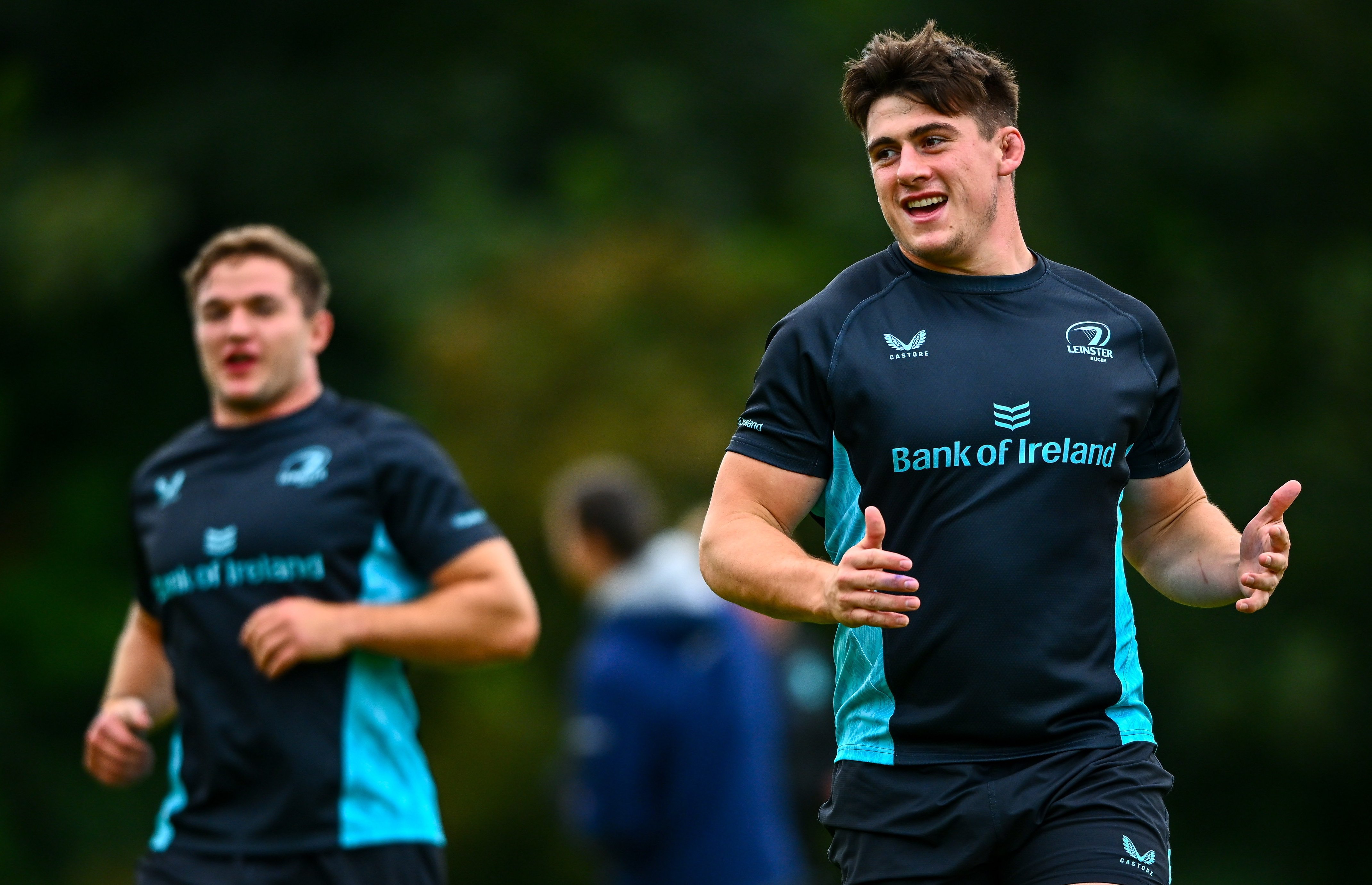 Dan Sheehan and Scott Penny training at UCD, Dublin.