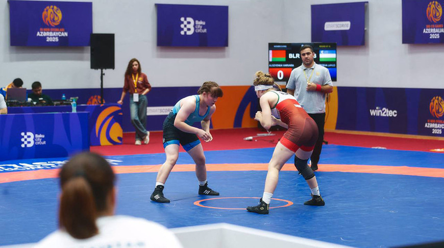 Belarus’ Aliseyenka, Kavalchuk claim wrestling gold at 3rd CIS Games