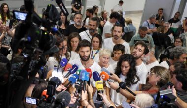 Llegan a Madrid 21 de los 49 españoles de la Flotilla