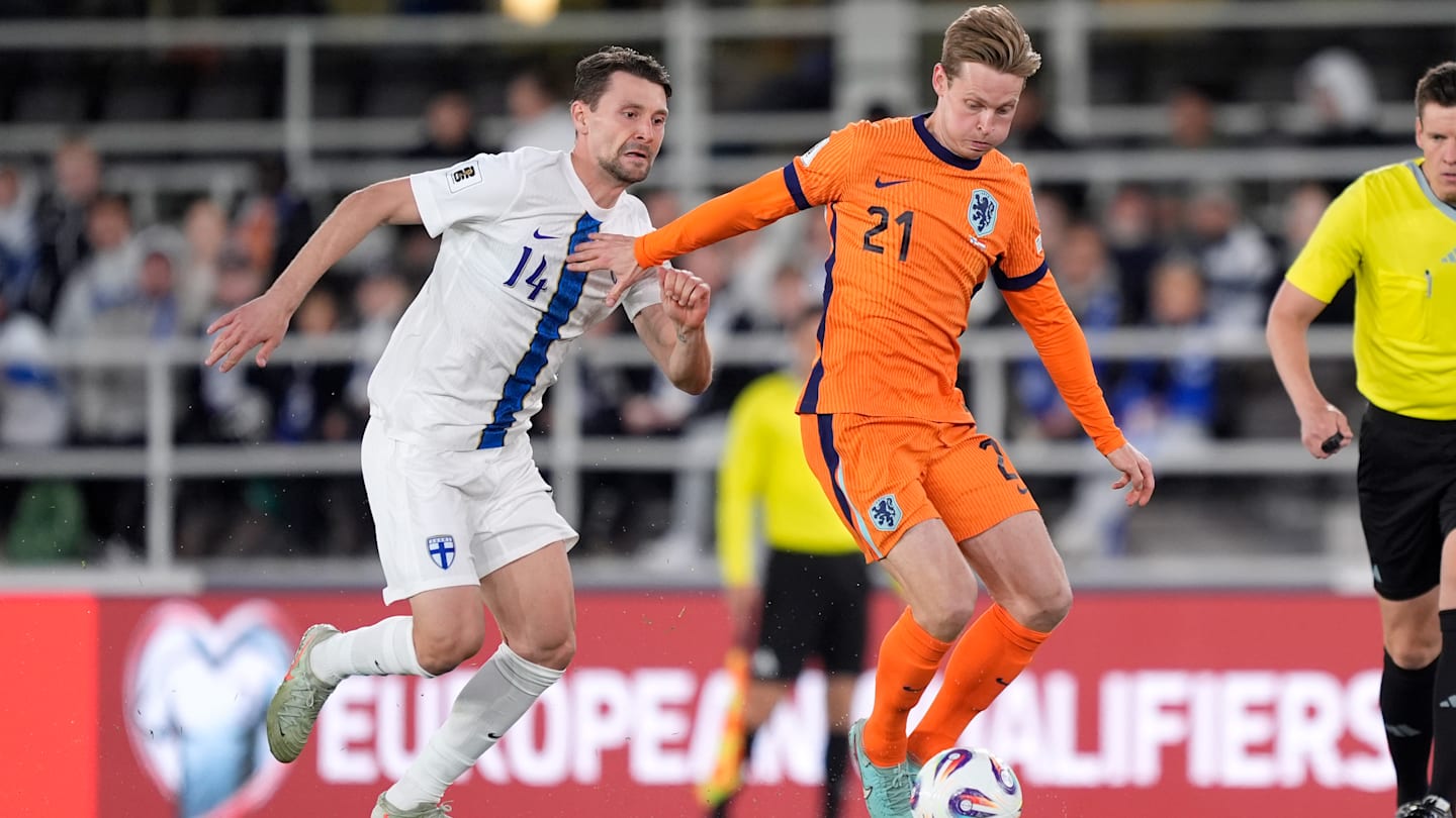 Oliver Antman of Finland seen during the 2026 FIFA World Cup...