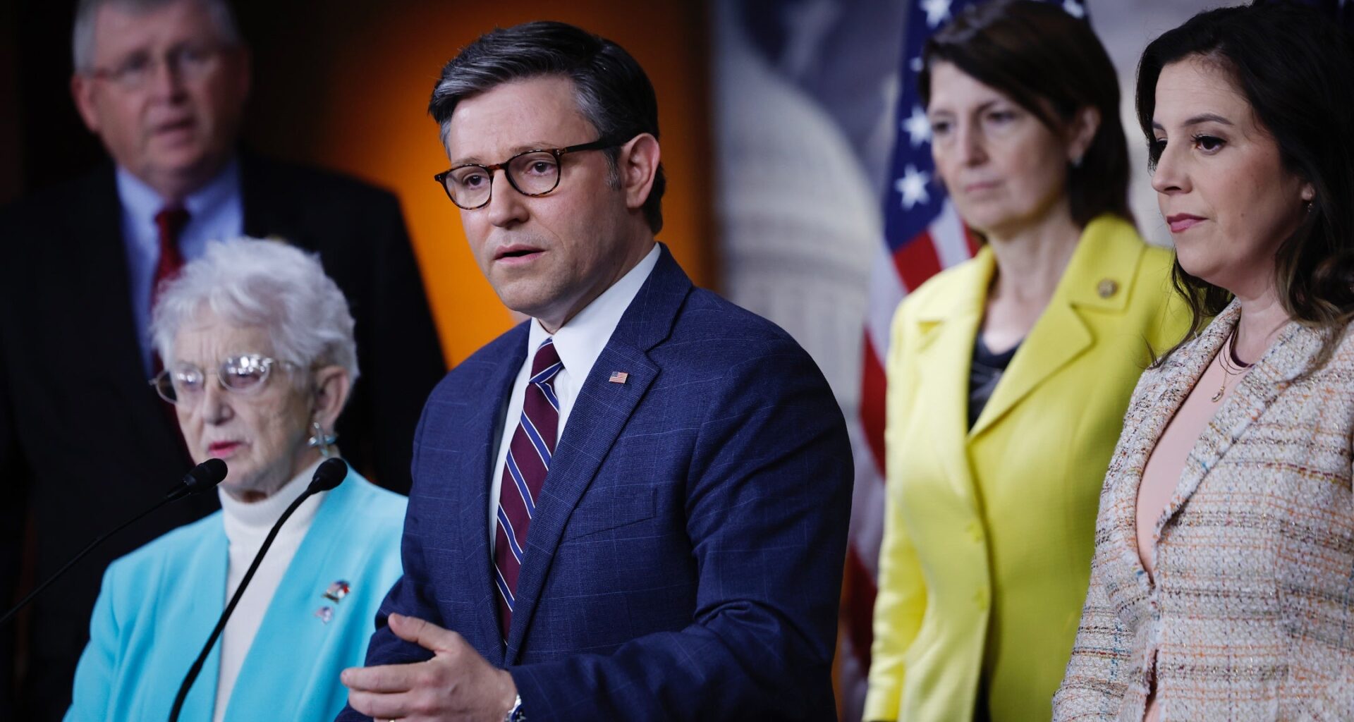 Mike Johnson denounces Young Republicans' group chat that praised Hitler as JD Vance downplays uproar