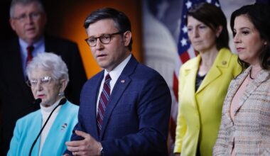Mike Johnson denounces Young Republicans' group chat that praised Hitler as JD Vance downplays uproar