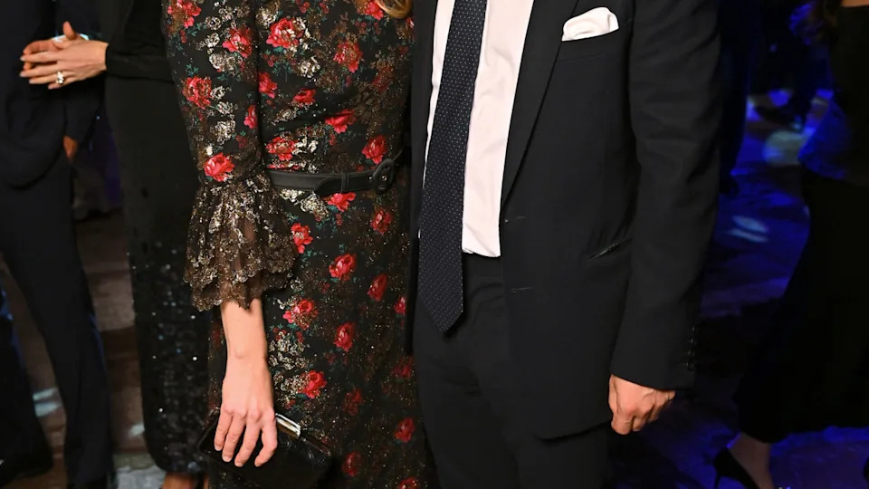 LONDON, ENGLAND - OCTOBER 13: Princess Beatrice of York and Edoardo Mapelli Mozzi attend the Art Of Wishes Gala 2025 at The Chancery Rosewood Hotel on October 13, 2025 in London, England. (Photo by Jed Cullen/Dave Benett/Getty Images for Make-A-Wish UK)
