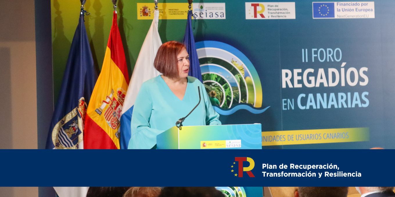Agricultura ejecuta 9 obras de modernización de regadíos en Canarias con una inversión de 79 millones de euros