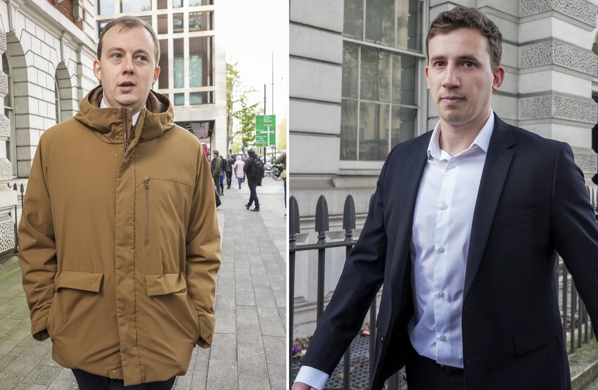 Christopher Berry and Christopher Cash both deny any wrongdoing (Jeff Moore/PA)