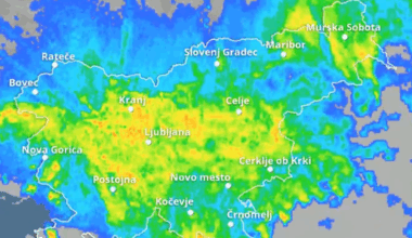 Prešla nas je hladna fronta: ponekod sunki vetra presegli 100 km/h