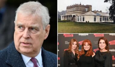 PageSix is claiming they have sources confirming Prince Andrew has agreed to leave the Royal Lodge, with the decision to be finalised ‘within days’