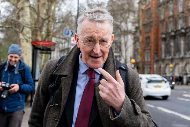 Labour's Hilary Benn warned leaving the ECHR would have dire consequences for Northern Ireland