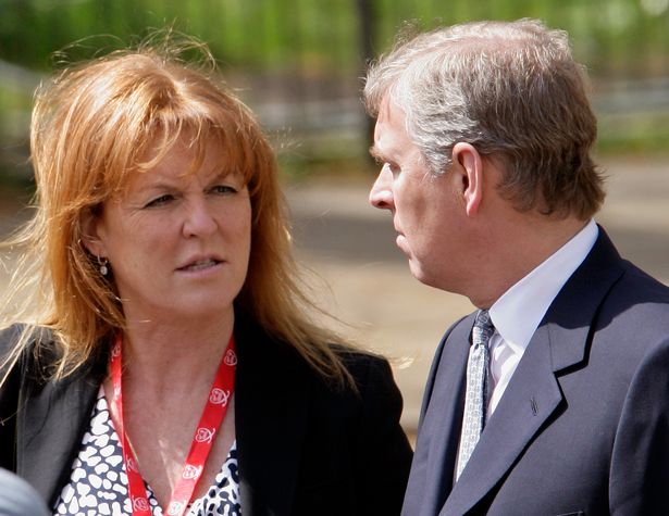 Sarah Ferguson, The Duchess of York talks with ex-husband HRH Prince Andrew