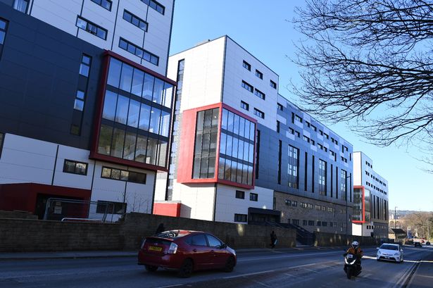 The former student accommodation at Manchester Road, Huddersfield
