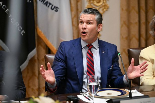 US Secretary of Defense Pete Hegseth