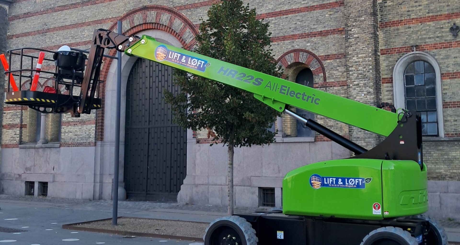 First Niftylift HR22SE in Denmark