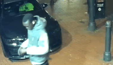 Asylum hotel murder trial shown video of suspect buying alcohol and dancing