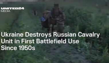 Ukraine Destroys Russian Cavalry Unit in First Battlefield Use Since 1950s