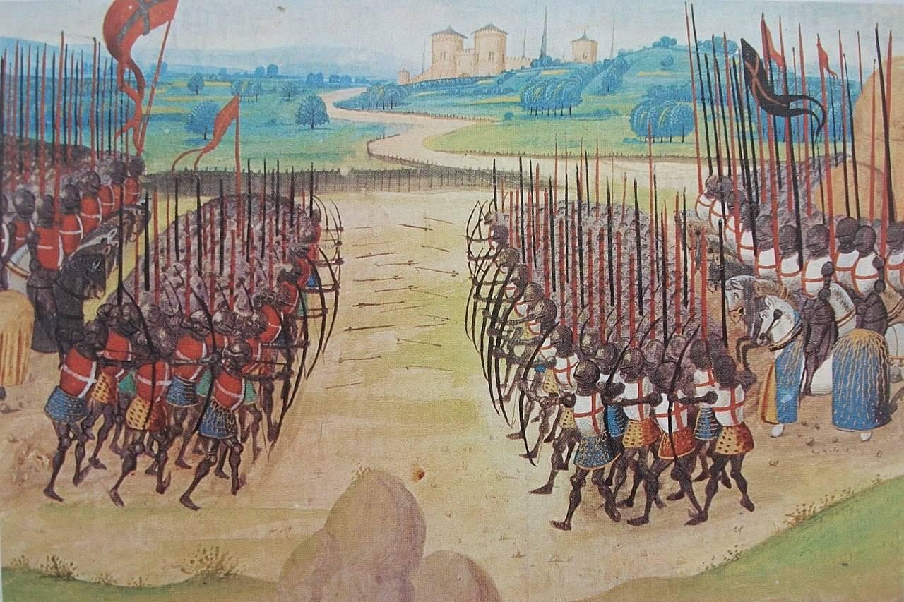 On this day in 1415 - Henry V’s outnumbered Englishmen defeat France at Agincourt
