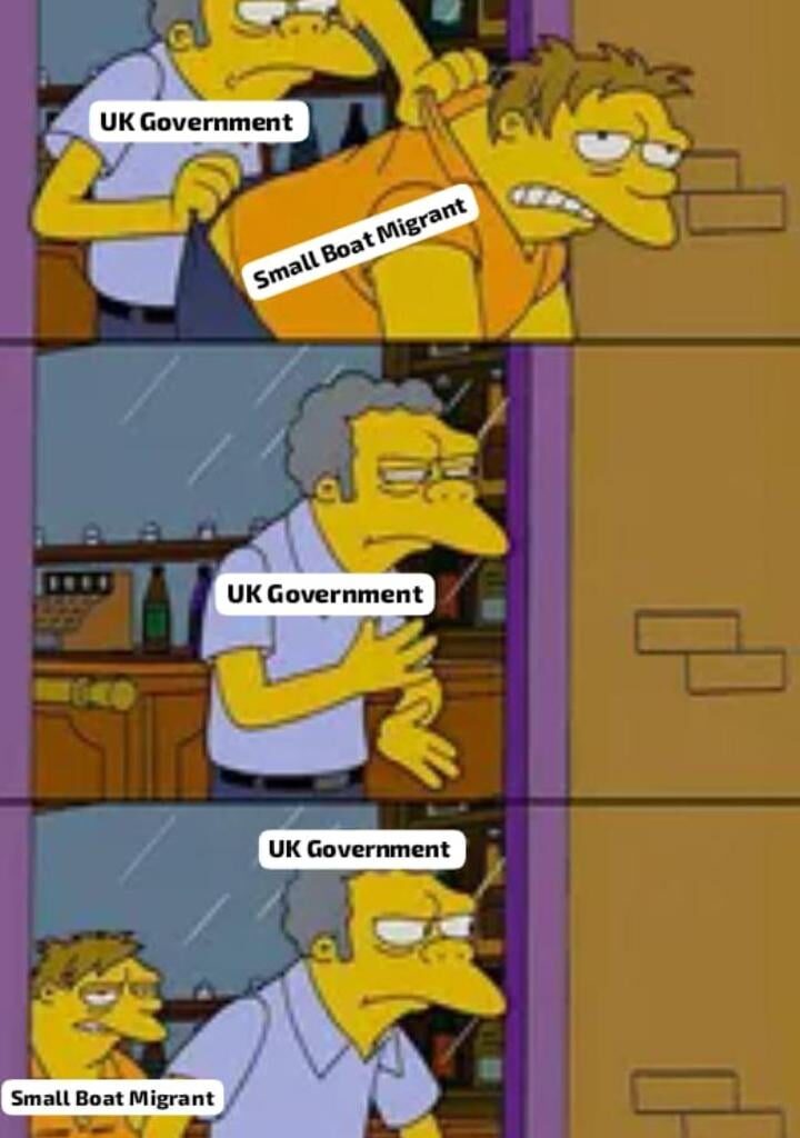 Labour Small Boat Solution be like.....