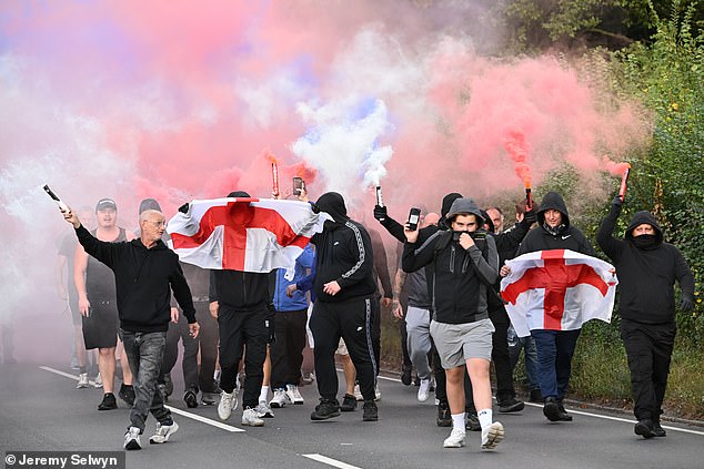 The Bell Hotel in the Essex town, which homes around 150 asylum seekers, became the focal point of a series intense protests and counter-protests over the summer