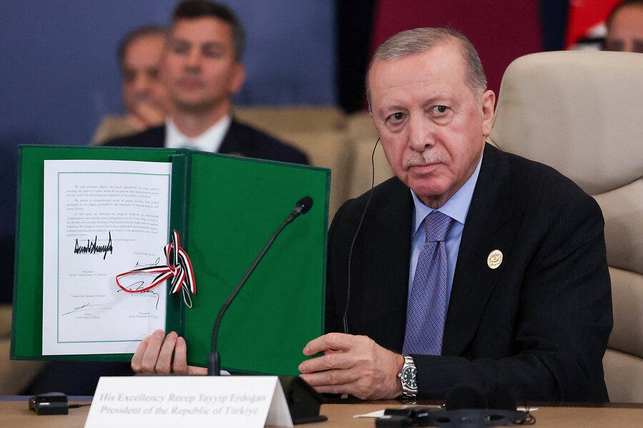 Turkey mulls big security role in Trump’s Gaza peace plan