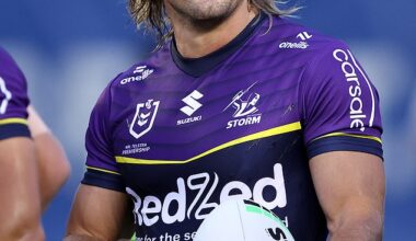 Ten players from the NRL are rumoured to have committed to the rebel R360 competition, including Melbourne superstar Ryan Papenhuyzen (pictured)