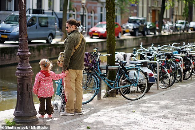 Ravi, another British expat who moved to Amsterdam nearly a decade ago, said the lifestyle was the main draw (stock image)