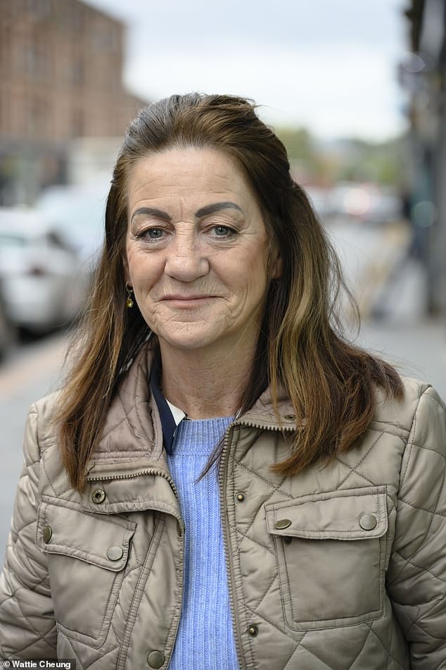Geraldine Gallagher told the Daily Mail she did not feel that immigration was causing an issue and said what is missing is 'a sense of community', which was gone 'long before refugees moved here'