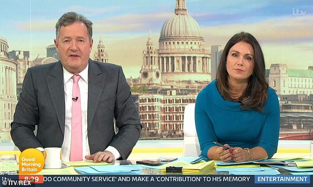 Morgan was forced to quit Good Morning Britain for stating that he didn't believe a word Meghan had said