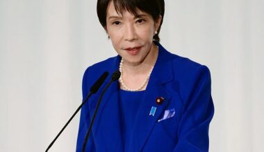 Sanae Takaichi is the newly elected leader of the Liberal Democratic Party (LDP) in Japan