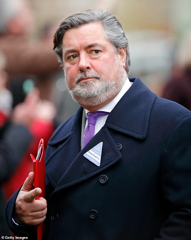 Mr Fawcett (pictured) started his 40-year royal career as a lowly footman to the Queen in 1981 and rose through the ranks