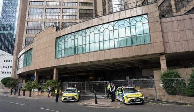 Firefighters rushed to the Britannia in Canary Wharf on Sunday afternoon after reports of a blaze