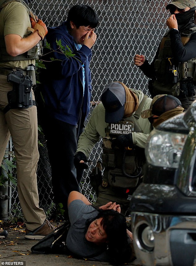 ICE has been ramping up operations across the country as Trump seeks to crack down on immigrants