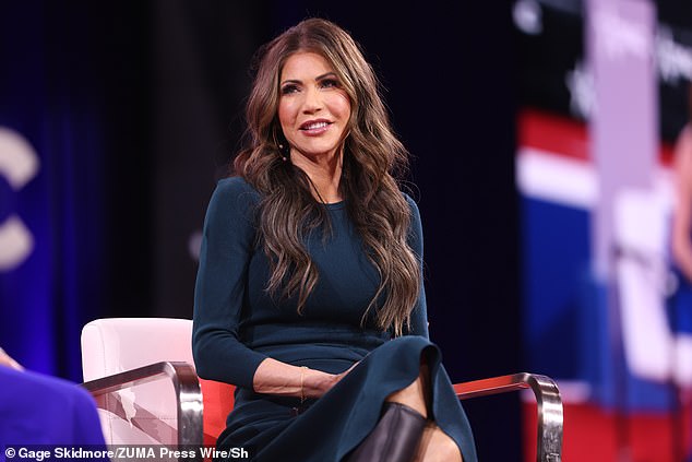 Noem has been mocked for misunderstanding the man, who was speaking Spanish