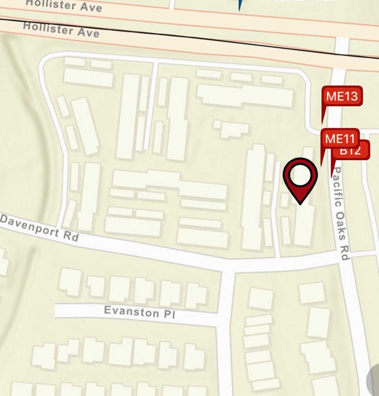 Several residents were evacuated after a gas leak in a western Goleta residential neighborhood Tuesday afternoon.